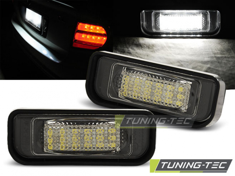 Upgrade LED Kennzeichenbeleuchtung für Mercedes-Benz S-Klasse W220 98-05 kaltweiß